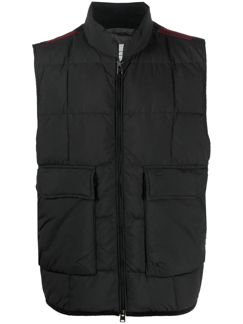 

Стеганый жилет WOOLRICH, черный