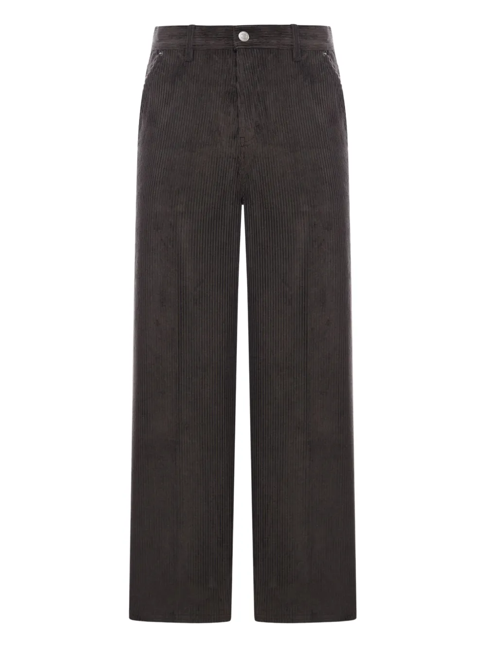 

Вельветовые брюки AMI Paris, серый