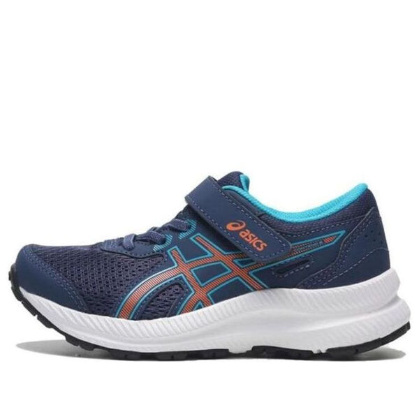 

Кроссовки утверждают 8 Asics, синий