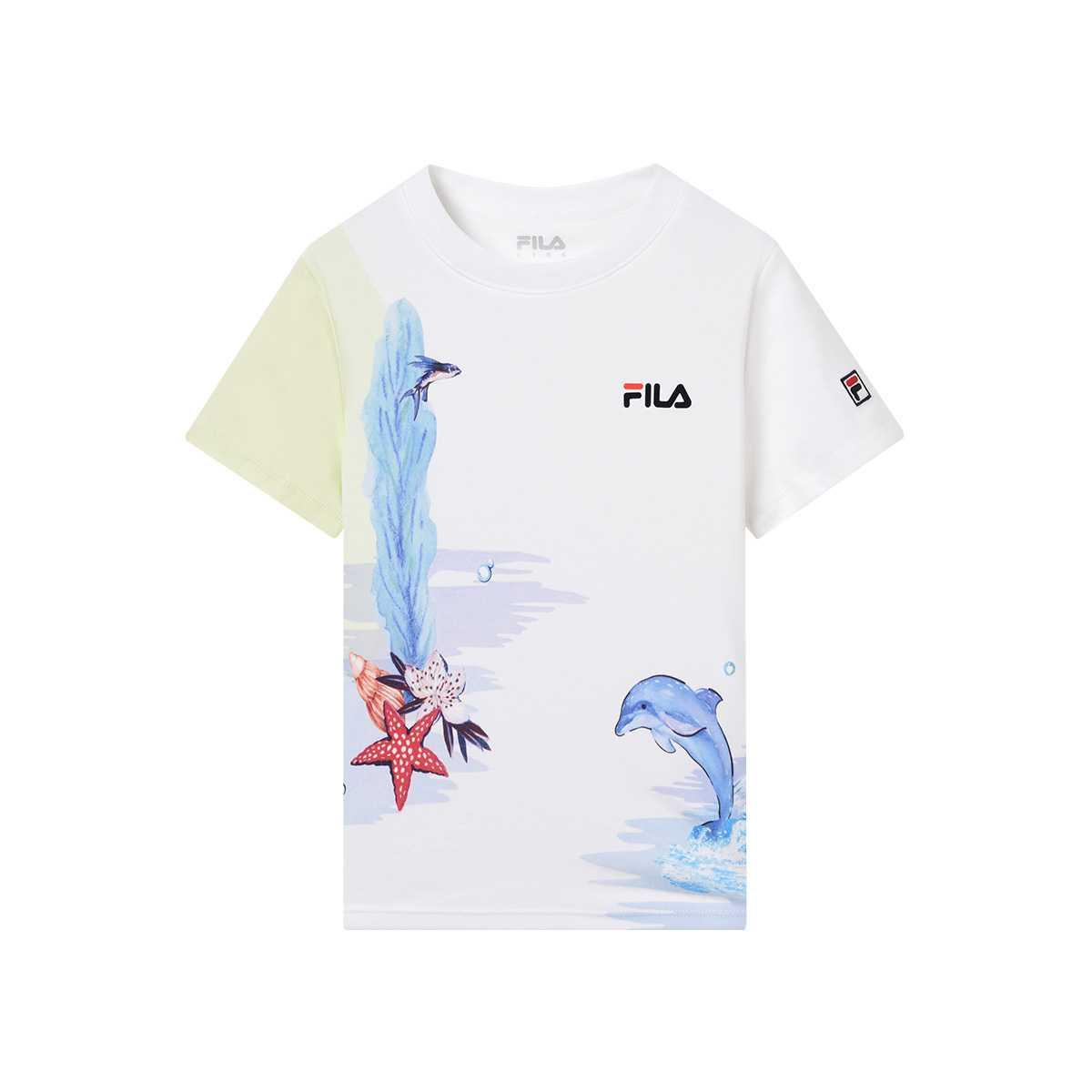 

FILA KIDS Футболка Standard белая для детей 3-7 лет, Белый, FILA KIDS Футболка Standard белая для детей 3-7 лет