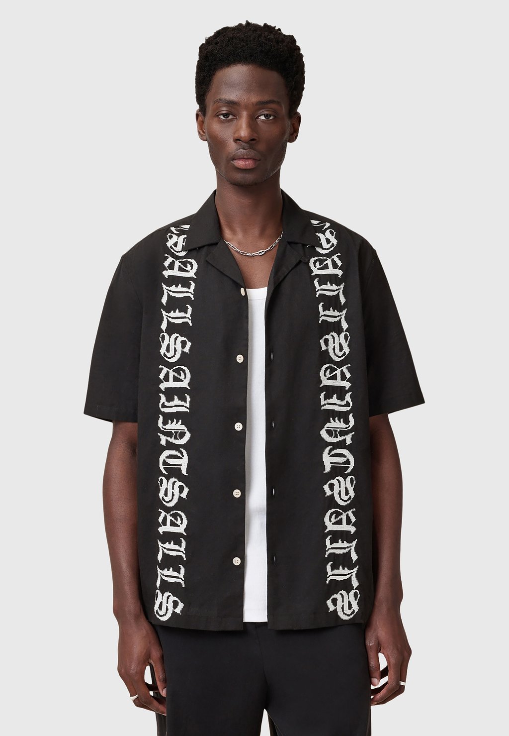 

Рубашка SCRIPTURE SS SHIRT AllSaints, черный