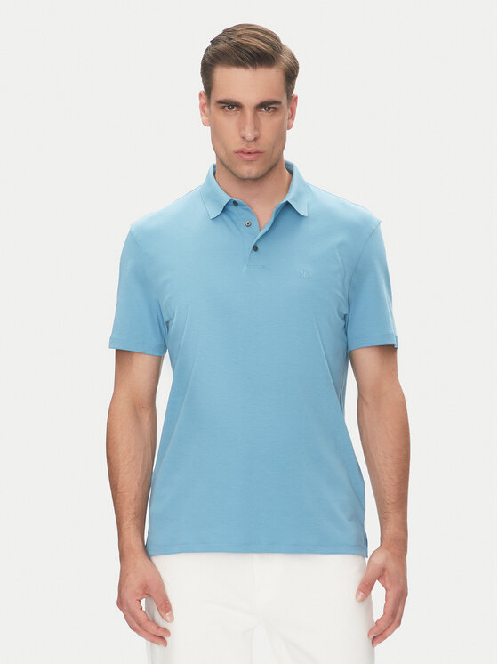 

Рубашка поло стандартный крой Supima LV04LB276G Calvin Klein, синий