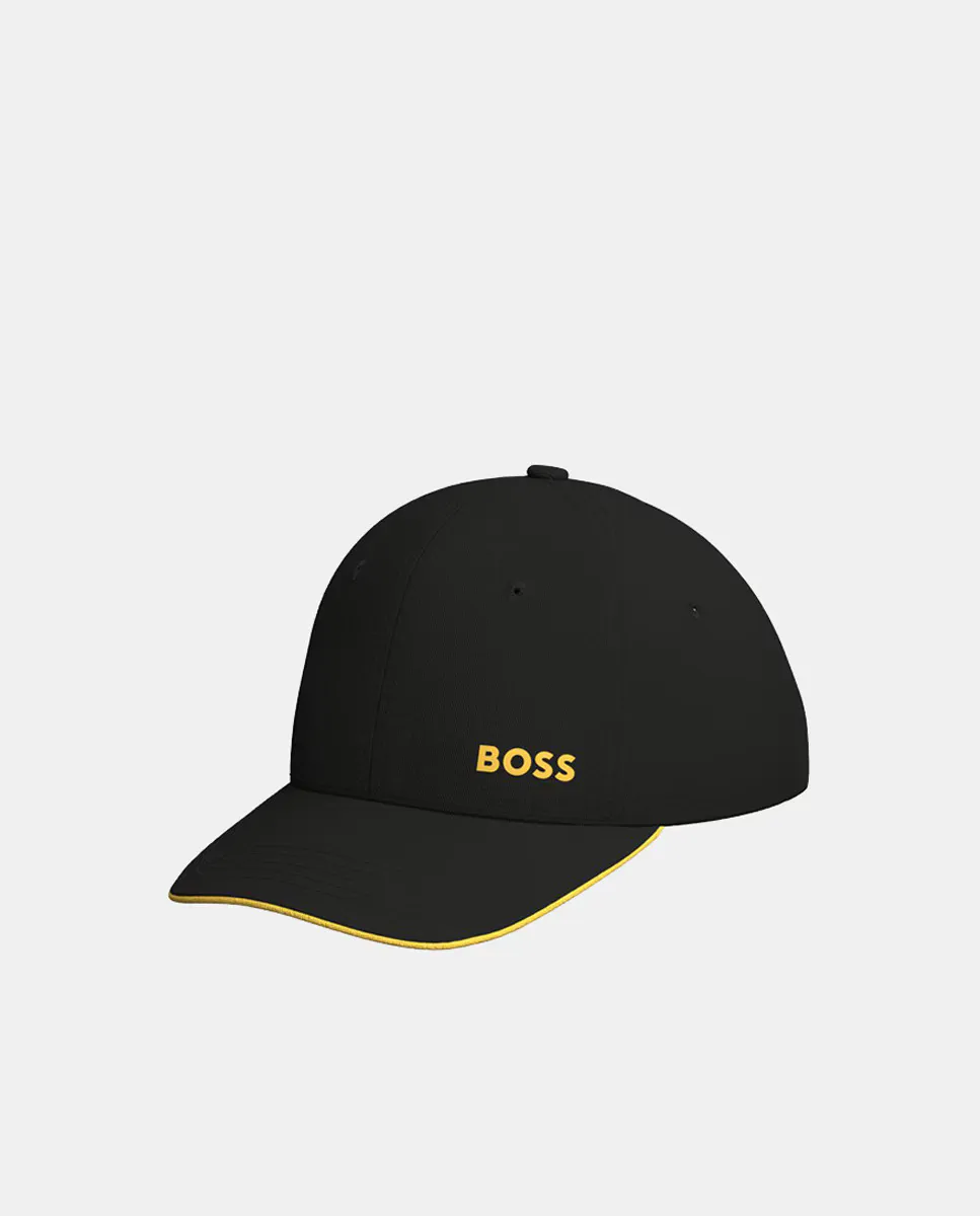 

Мужская парусиновая кепка Boss, черный