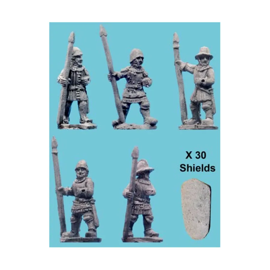 

Французские Павизье, Hundred Years War - Crecy and Poitiers (15mm) (Old Glory)