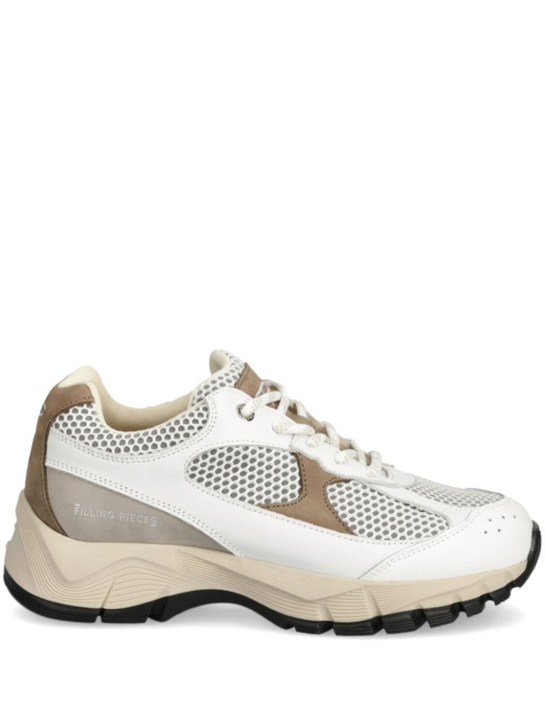 Кожаные кроссовки Filling Pieces, белый