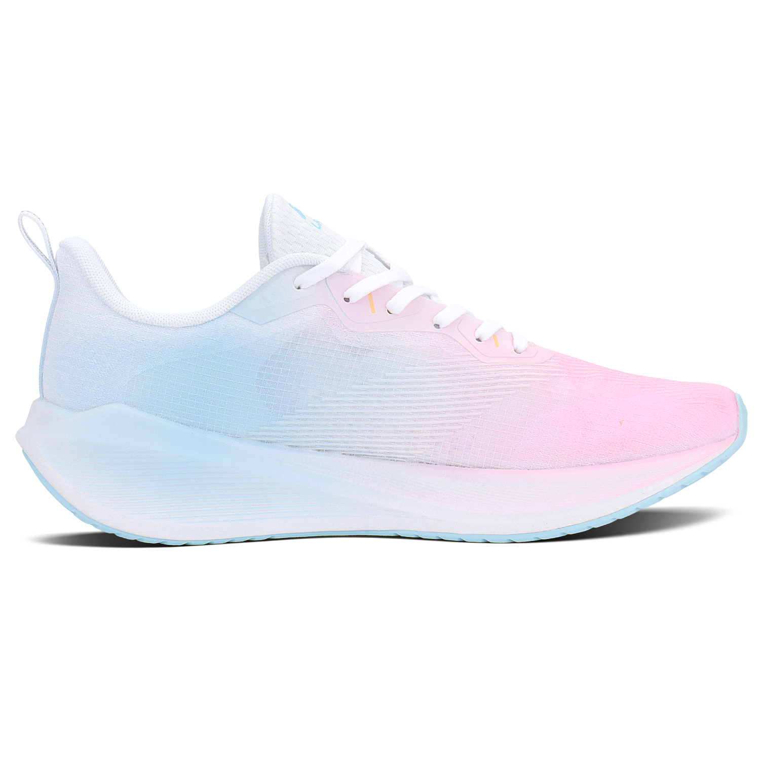 Li-Ning Wuyue дышащие и износостойкие низкие кроссовки для повседневных тренировок и длительного бега унисекс Pink Blue — фото 4