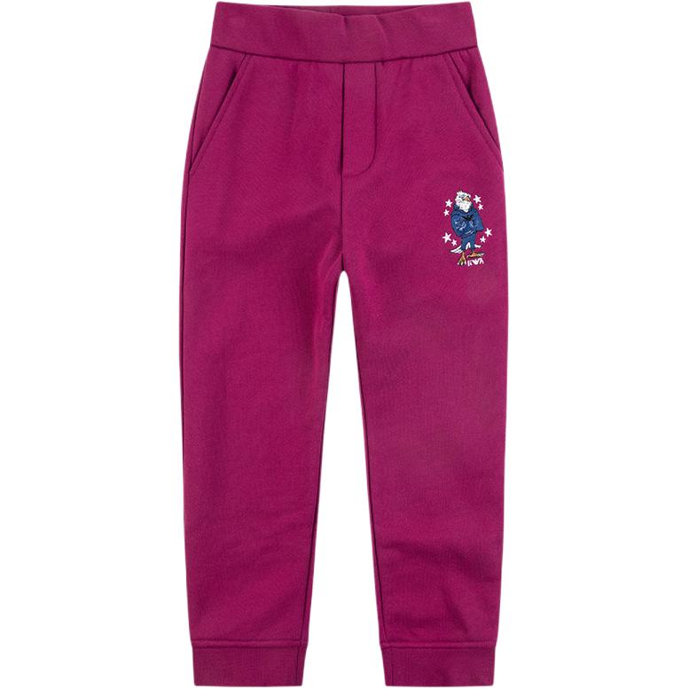 

Детские вязаные спортивные штаны EMPORIO ARMANI, фуксия