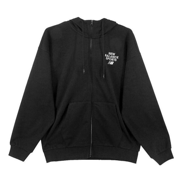 

Куртка New Balance Sportswear Hooded Jacket 'Black', черный
