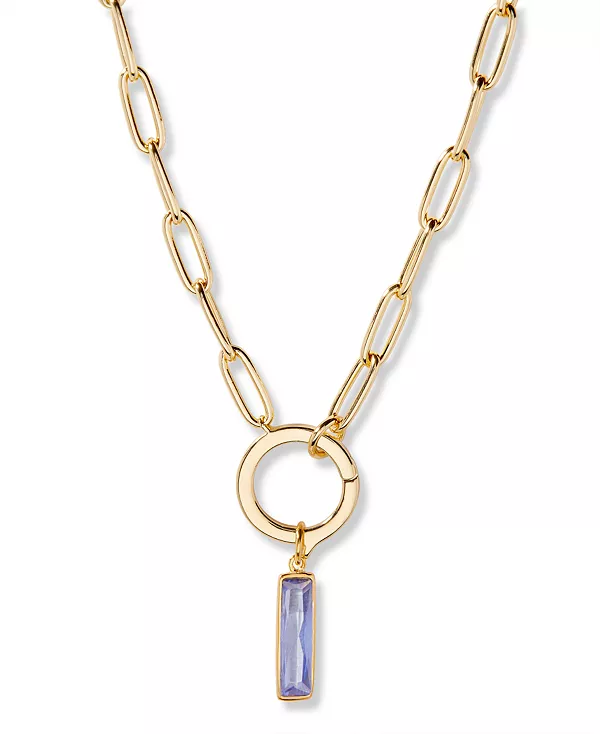 

Удлиненное ожерелье с камнями Колетт Brook & York, june