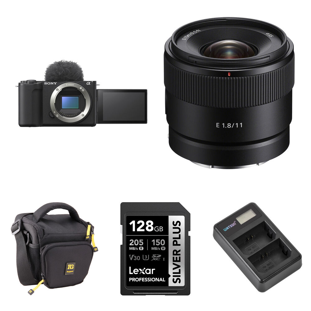 

Беззеркальная камера Sony ZV-E10 II Mirrorless Camera with 11mm f/1.8 Lens and Basic