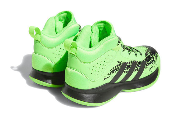 Кроссовки cross em up 5 в ширину Adidas, зеленый — фото 4