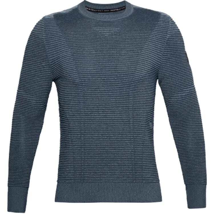 

Толстовка IntelliKnit мужская механическая синяя Under Armour, синий