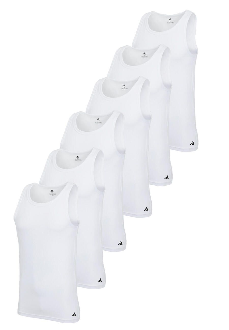 

Мужская майка-топ adidas, спортивная, хлопковая, 6 шт.