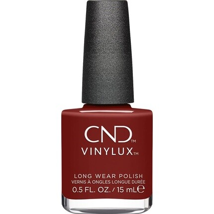 

Лак для ногтей CND Vinylux Take Root № 473 красно-коричневый — устойчив к царапинам и быстросохнущий