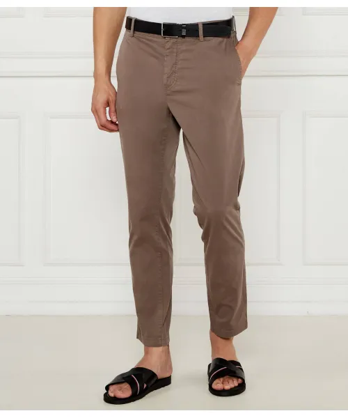 

Брюки чинос ds-5 Tapered fit Boss Orange, коричневый