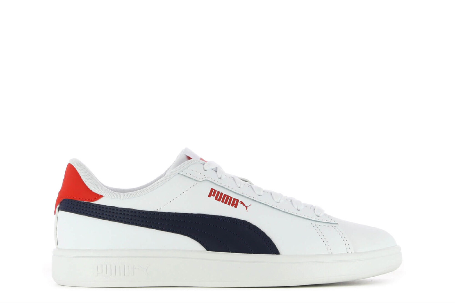 

Кроссовки Smash 3.0 L Jr на шнуровке Puma, белый