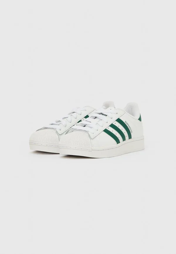 Кроссовки superstar ii унисекс Adidas Originals, White/Collegiate Green — фото 2