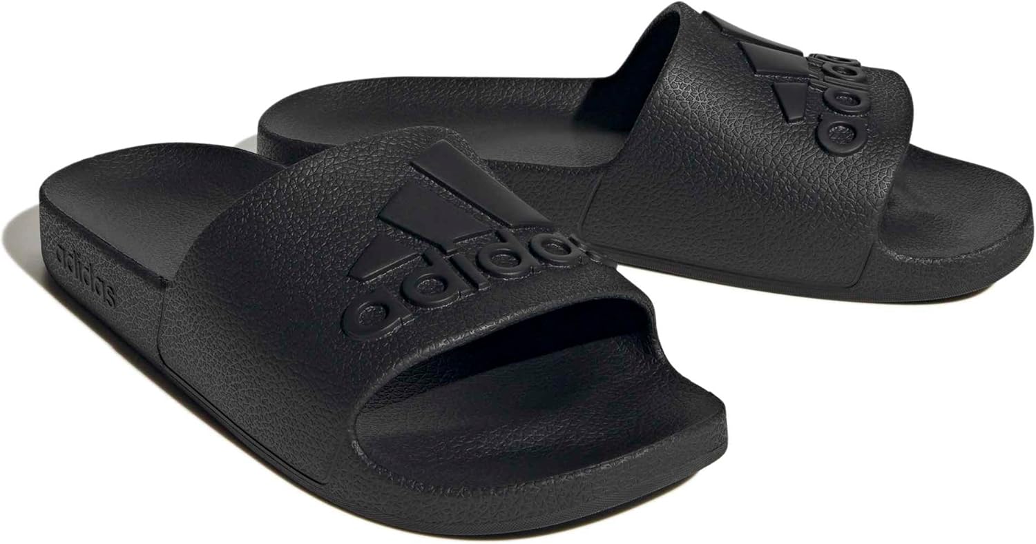 Сандалии adidas Adilette Aqua для взрослых, унисекс, черный — фото 4