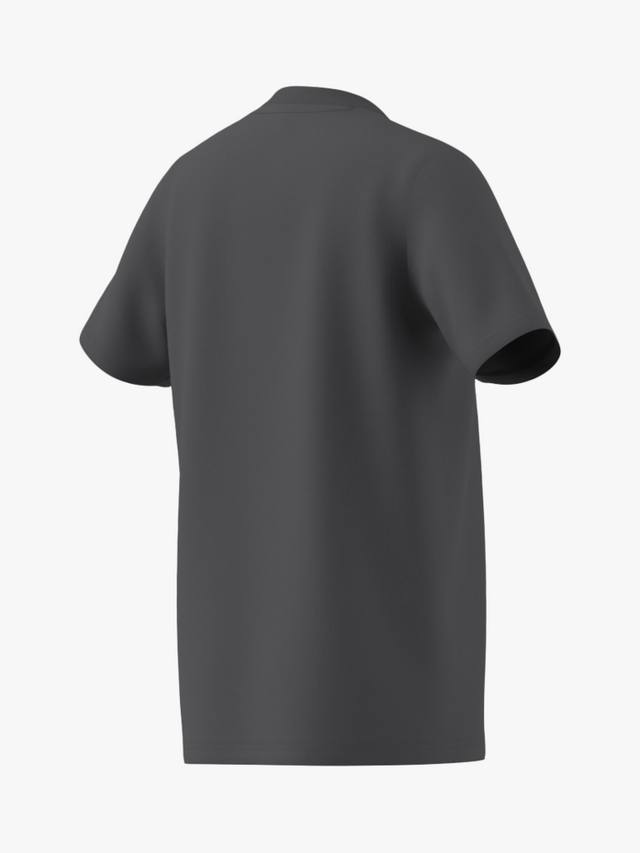 Детская футболка с камуфляжным линейным принтом adidas, Grey — фото 4