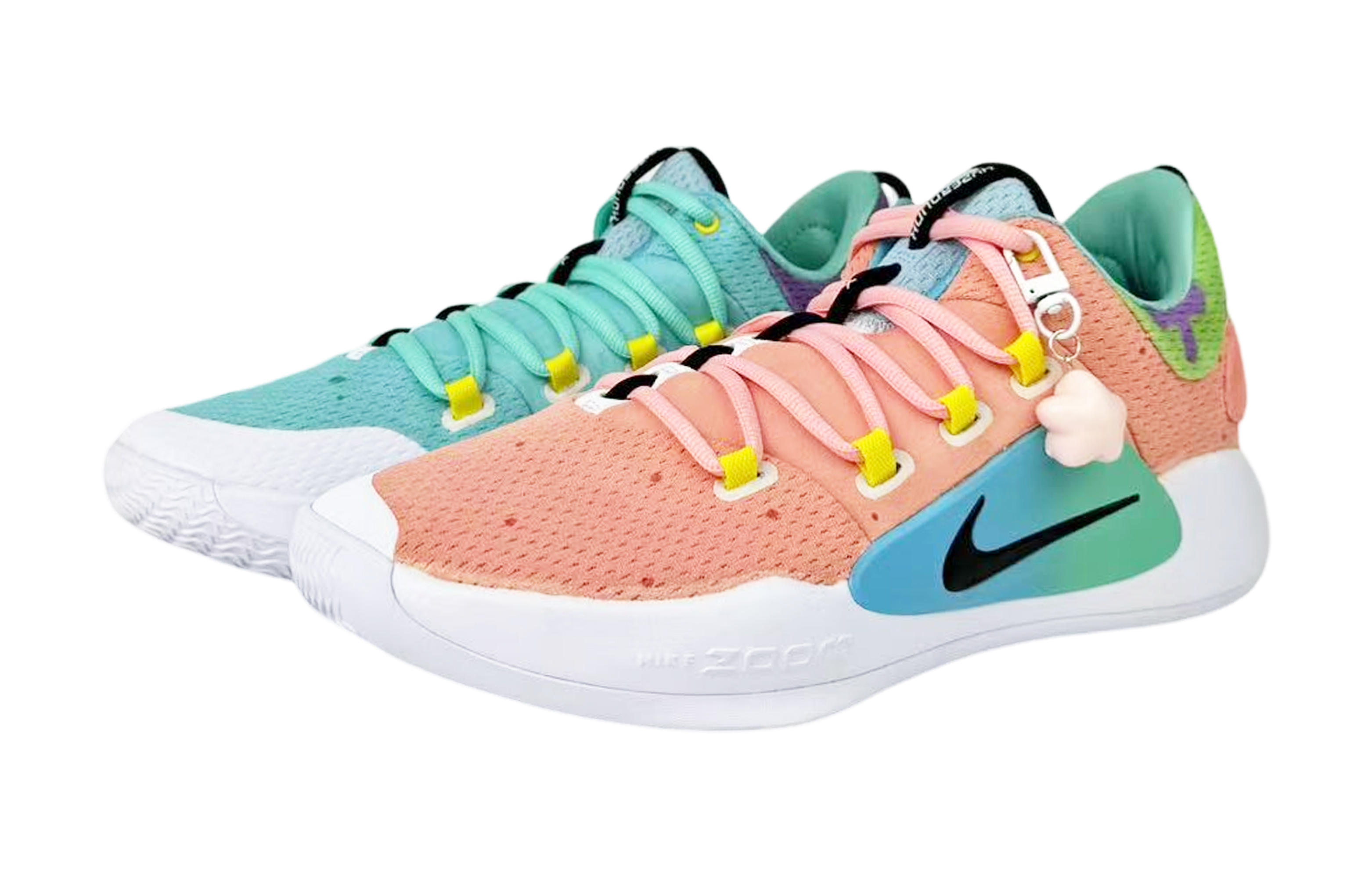 

Баскетбольные кроссовки Hyperdunk X Basketball Shoes Men Low-Top Pink/Green Nike