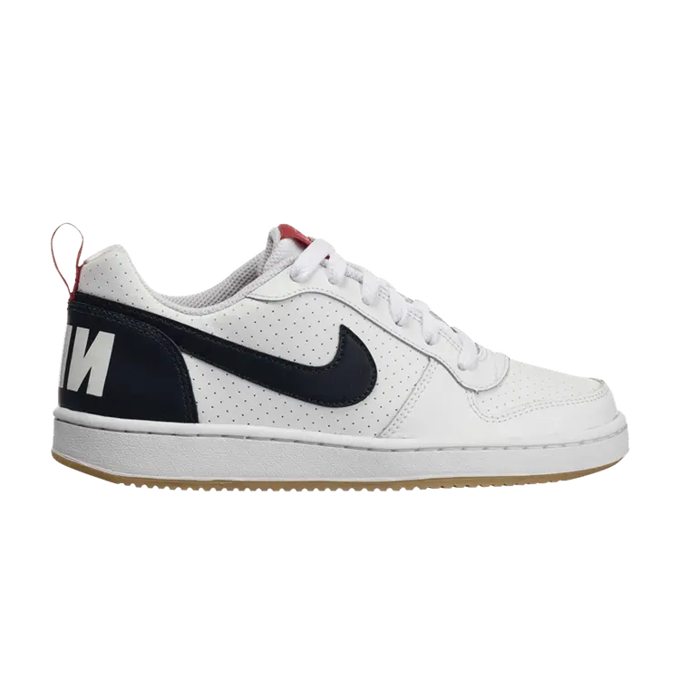 

Кроссовки Nike Court Borough Low GS 'White Obsidian Gum', белый