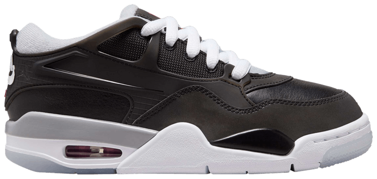 

Кроссовки Air Jordan 4 RM GS 'Black Metallic', черный