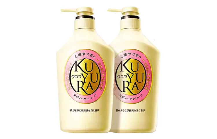 Набор для ухода за кожей KEYOURAN Beauty Skin Shower Gel с успокаивающим и ароматическим эффектом, 2 флакона KUYURA, Xinyi Fragrance 550ml*2