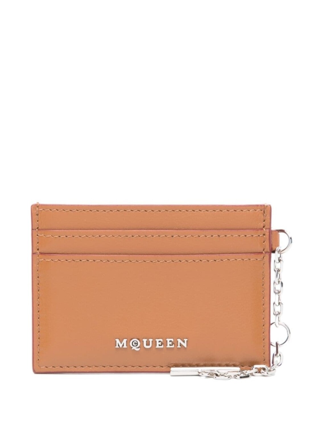 

Держатель для карт Alexander McQueen Sling, коричневый