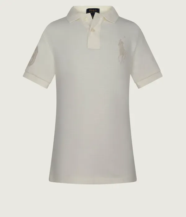 Полюс regular fit Polo Ralph Lauren, кремовый