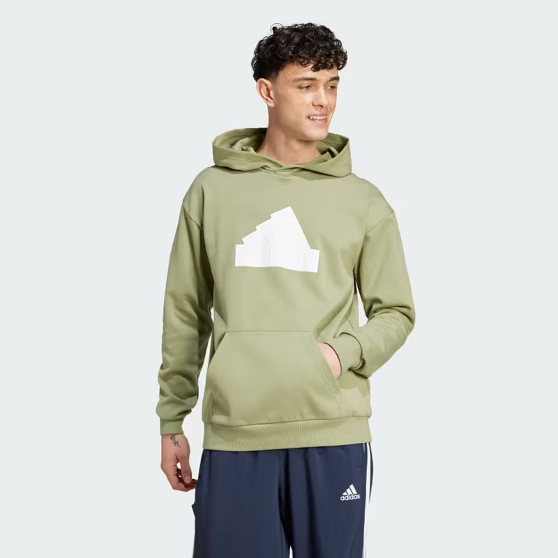 

Мужская толстовка m fi bos hd Adidas, зеленый