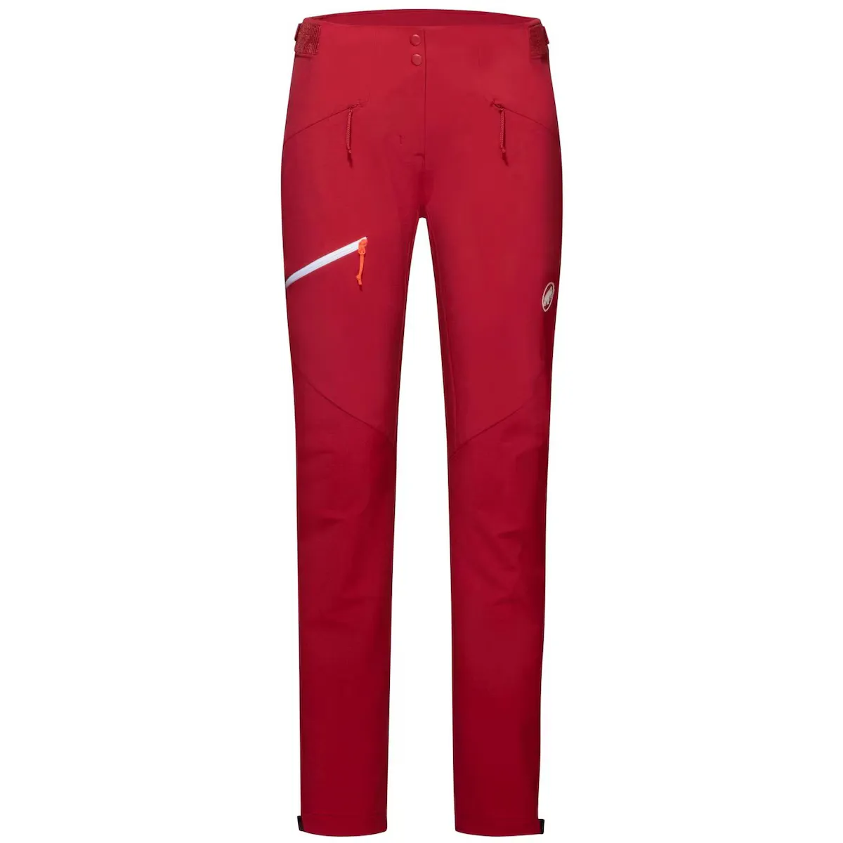 

Женские горные брюки Mammut Courmayeur, красный