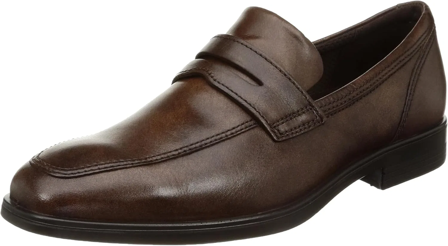 Мужские лоферы ECCO Queenstown Penny Loafer Dress Oxford, Cocoa Brown