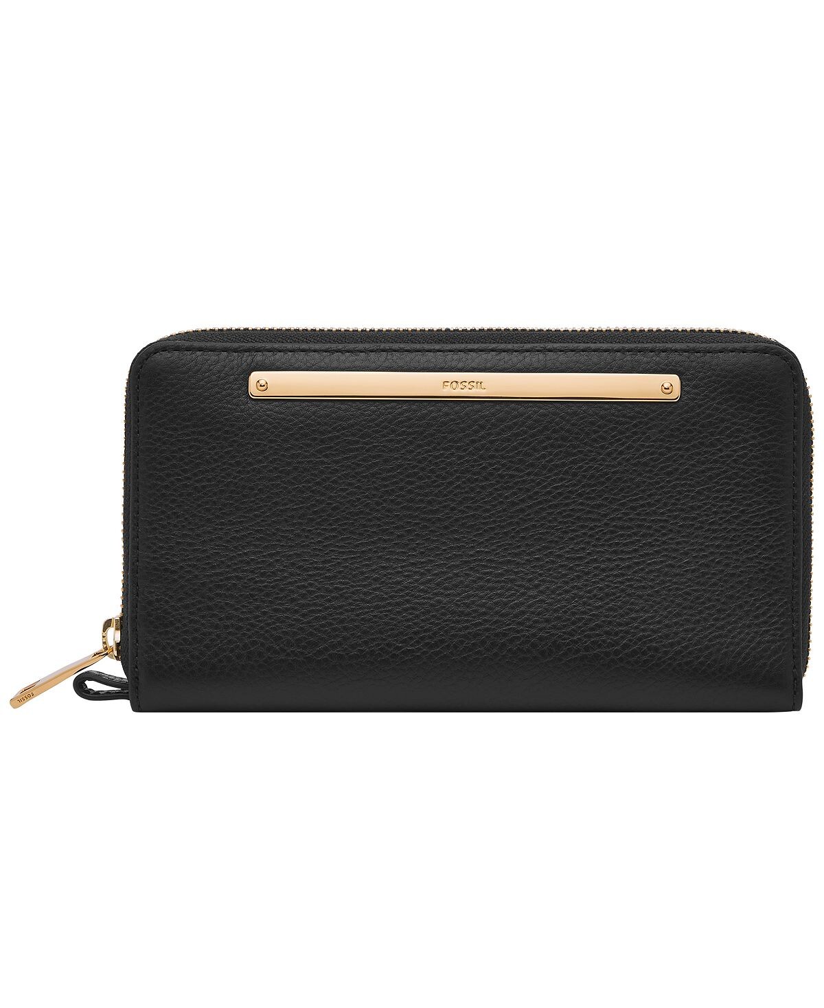 

Кошелек-клатч Liza на молнии Fossil, черный