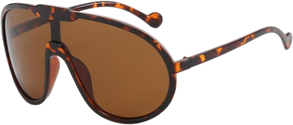 

Панк-костюм, большие солнцезащитные очки для женщин, винтажные хип-хоп, большие солнцезащитные очки для мужчин, модные, роскошные, унисекс, L21612 generic, Leopard Tea