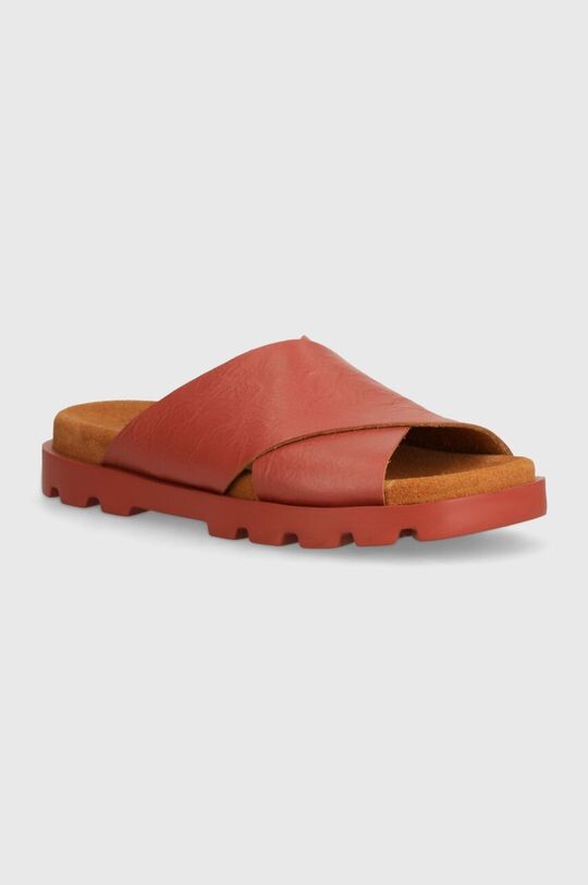 

Кожаные шлепанцы Brutus Sandal Camper, розовый