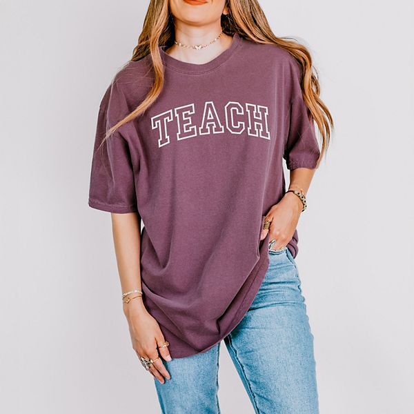 

Футболка с вышивкой и окраской teach garment dyed Simply Sage Market, Berry, Зеленый, Футболка с вышивкой и окраской teach garment dyed Simply Sage Market, Berry