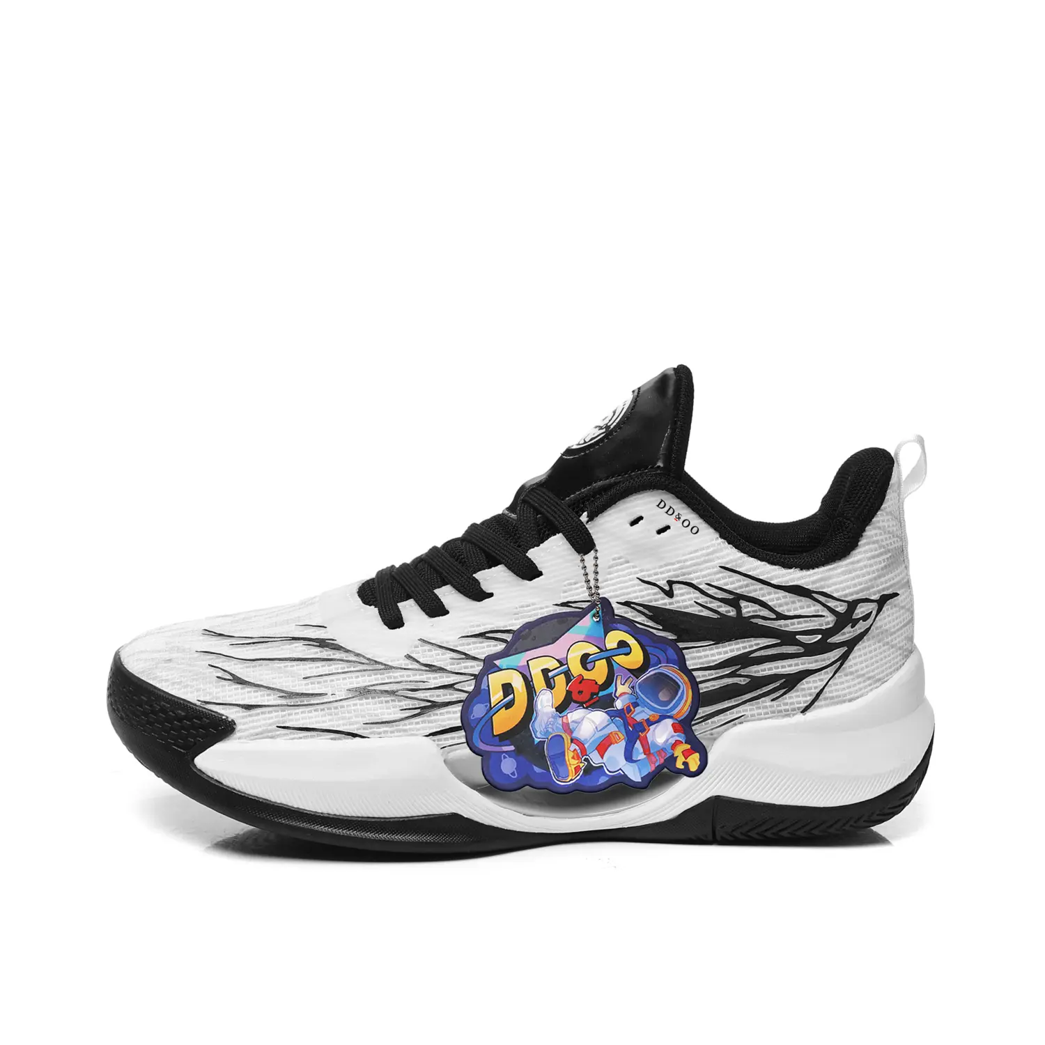 

Абразивостойкие баскетбольные кроссовки Low top Unisex DD&OO, черный