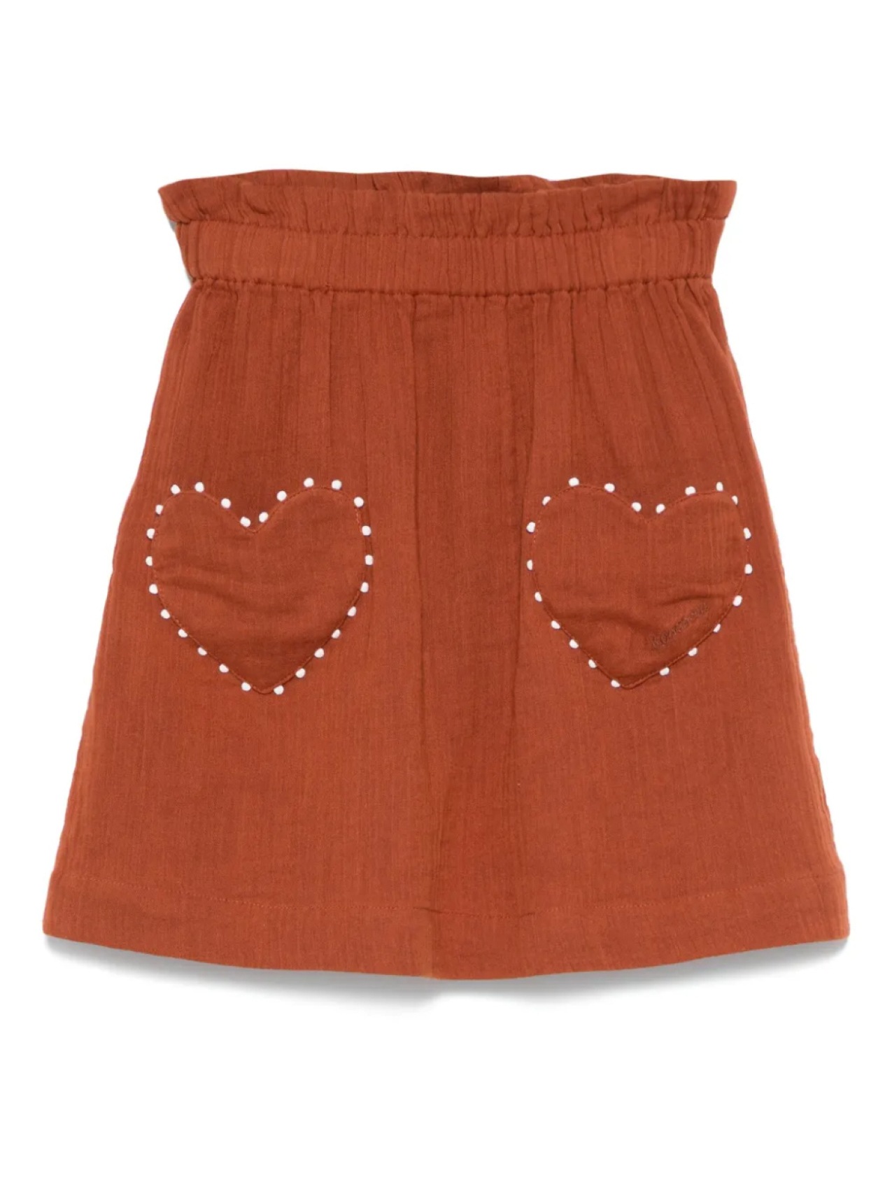 

Юбка из хлопка Bonton, коричневый