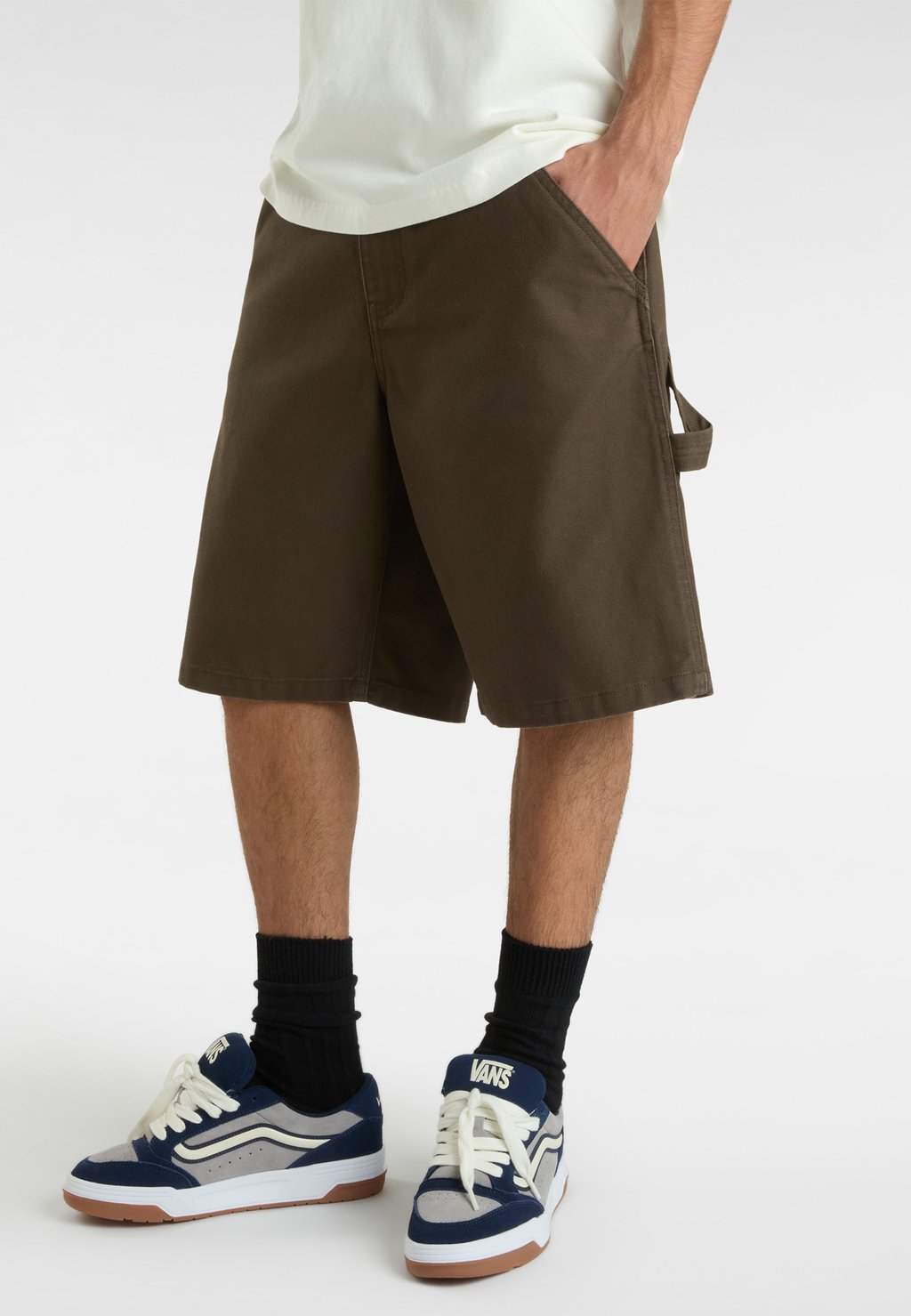 

Шорты DRILL CHORE CARPENTER LOOSE FIT CANVAS Vans, темно-коричневый