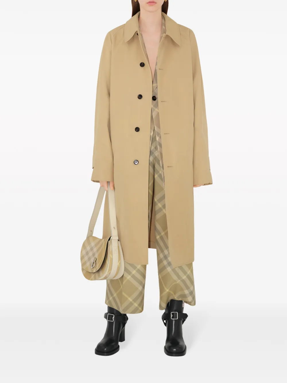 Брюки Burberry Шерстяные в клетку — фото 2