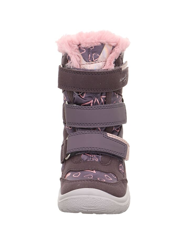 Сапоги superfit Leder-Winterstiefel Crystal, цвет Rosa/Lila — фото 3
