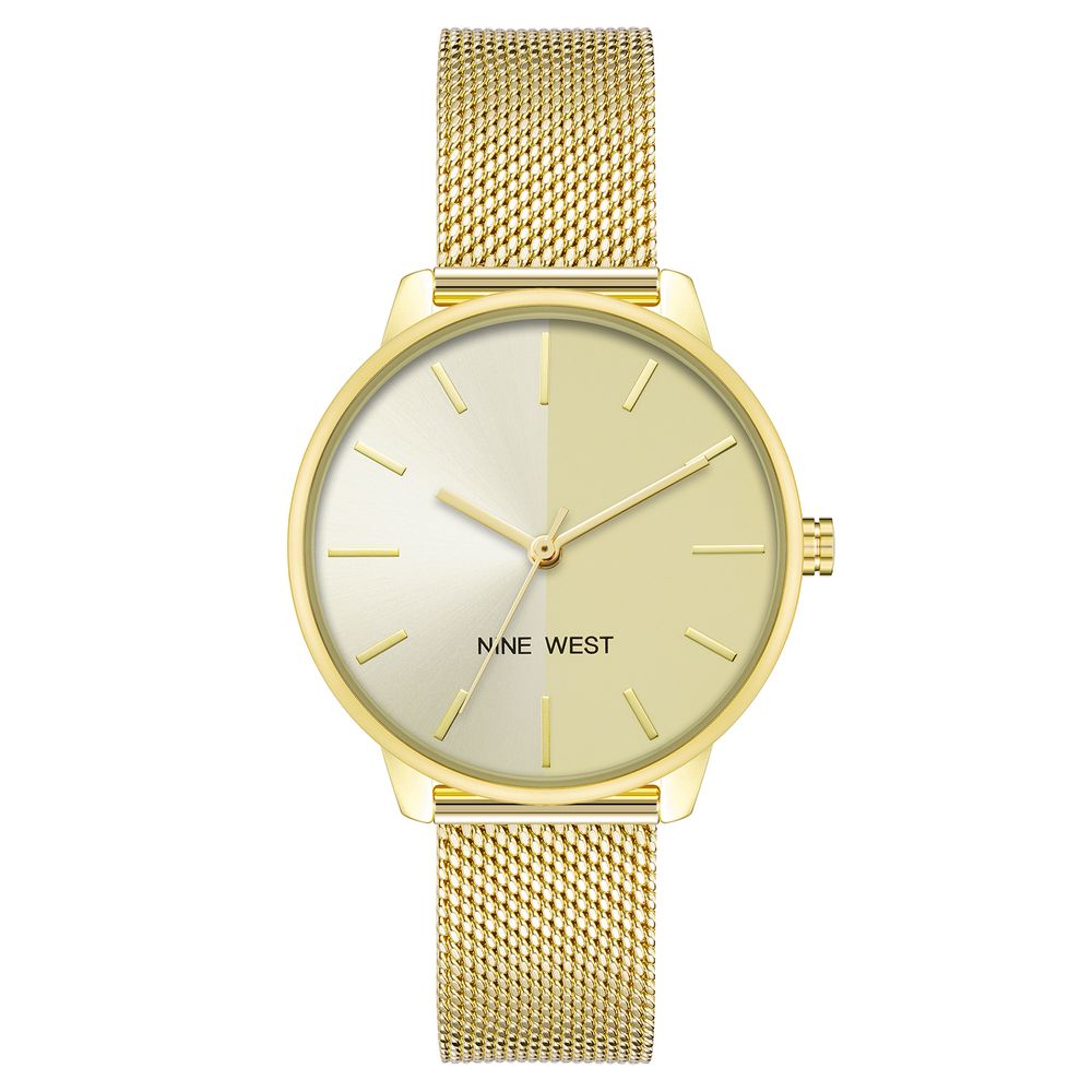 

Золотые женские часы Nine West