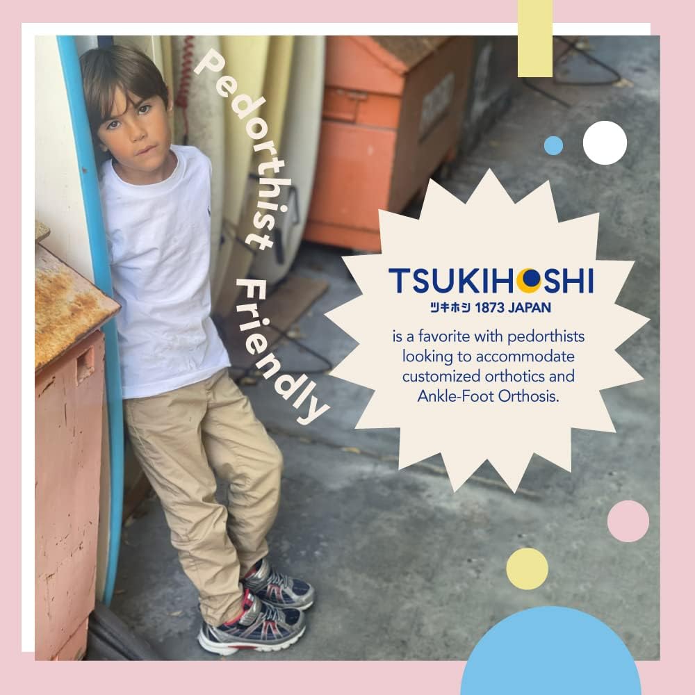 Кроссовки TSUKIHOSHI Unisex-Child Youth Storm (Little Kid/Big Kid), Steel/Cobalt — фото 4