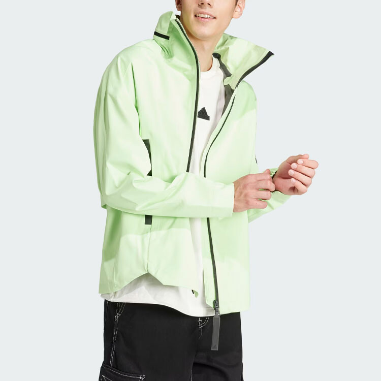 Куртка MYSHELTER мужская зеленая Adidas, зеленый — фото 4