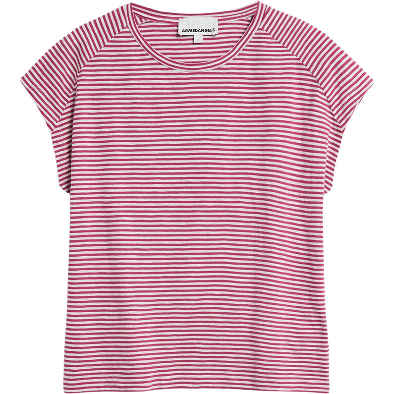 

Женская футболка Oneliaa Lovely Stripes Armedangels, розовый