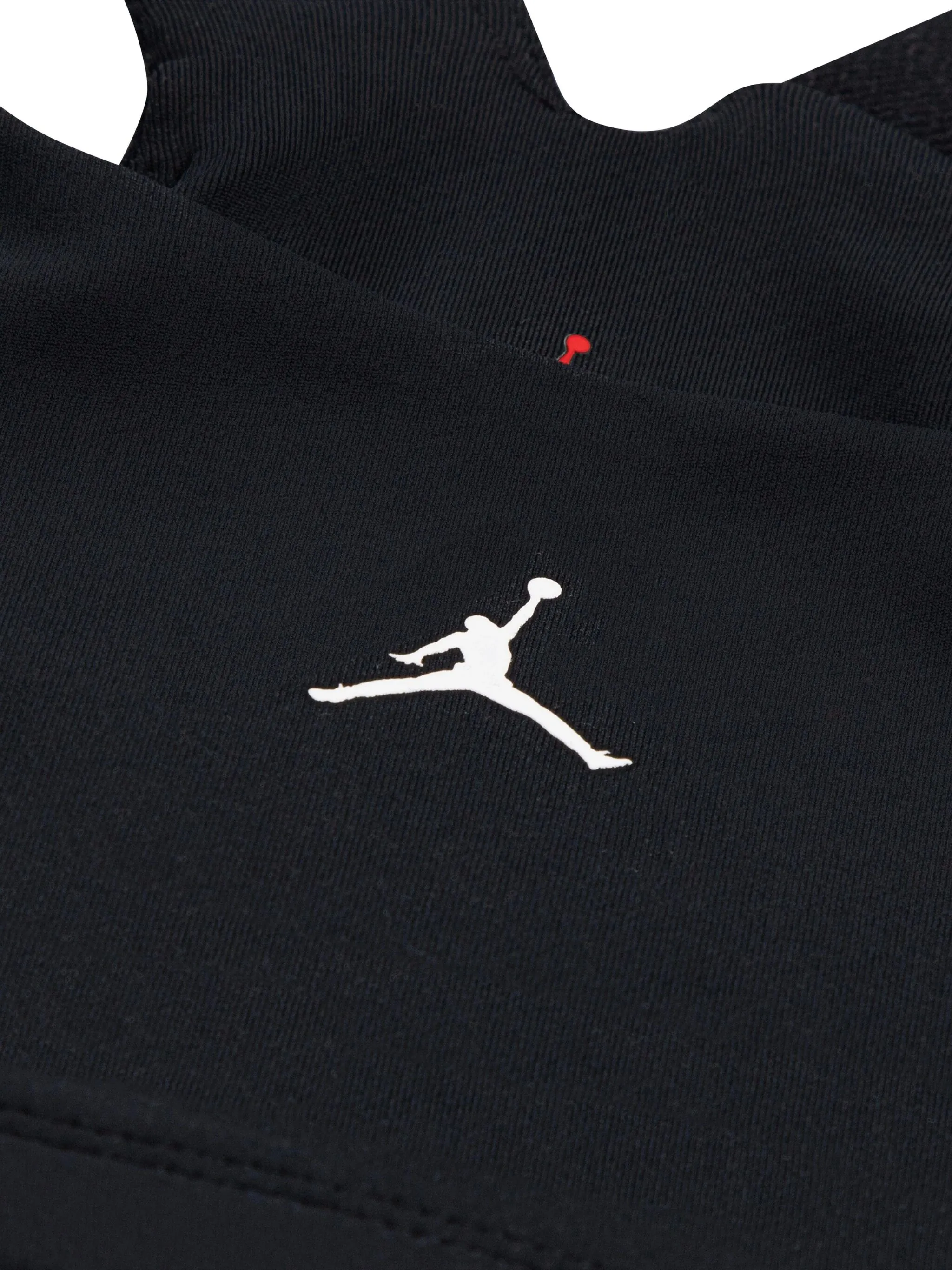 Спортивный бюстгальтер на ремешке с логотипом Jordan Kids, черный — фото 4