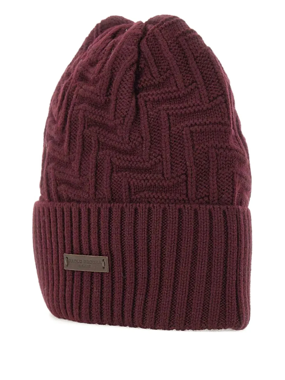 

Шапка с логотипом Paolo Pecora, красный