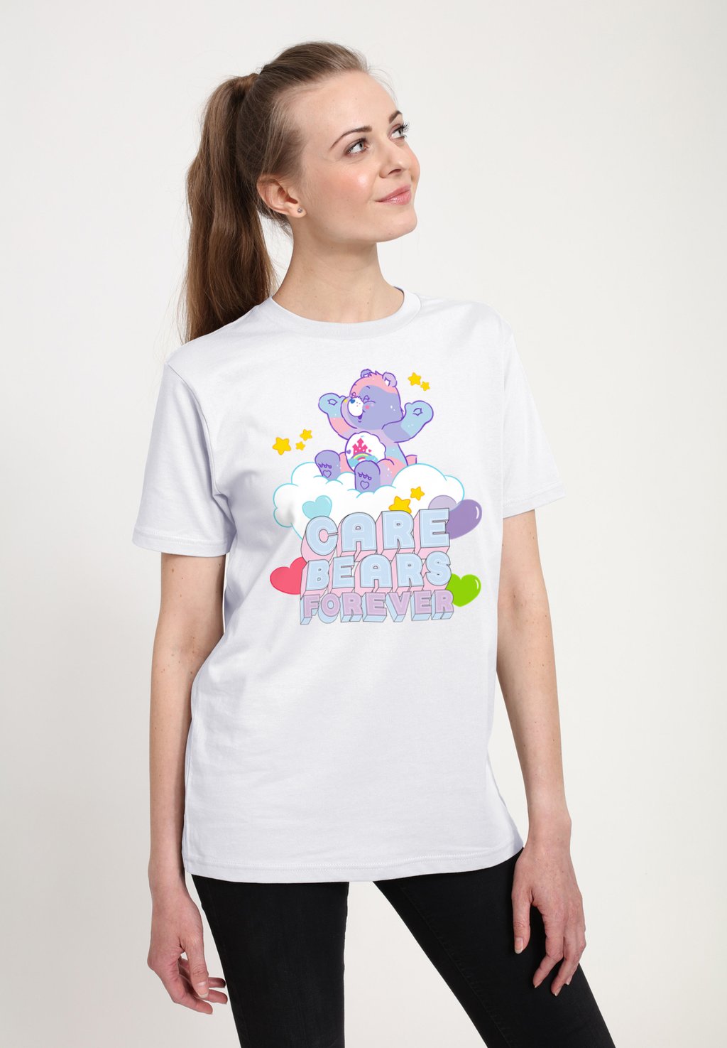 

Футболка с принтом CARE BEARS FOREVER Henry Tiger, белый