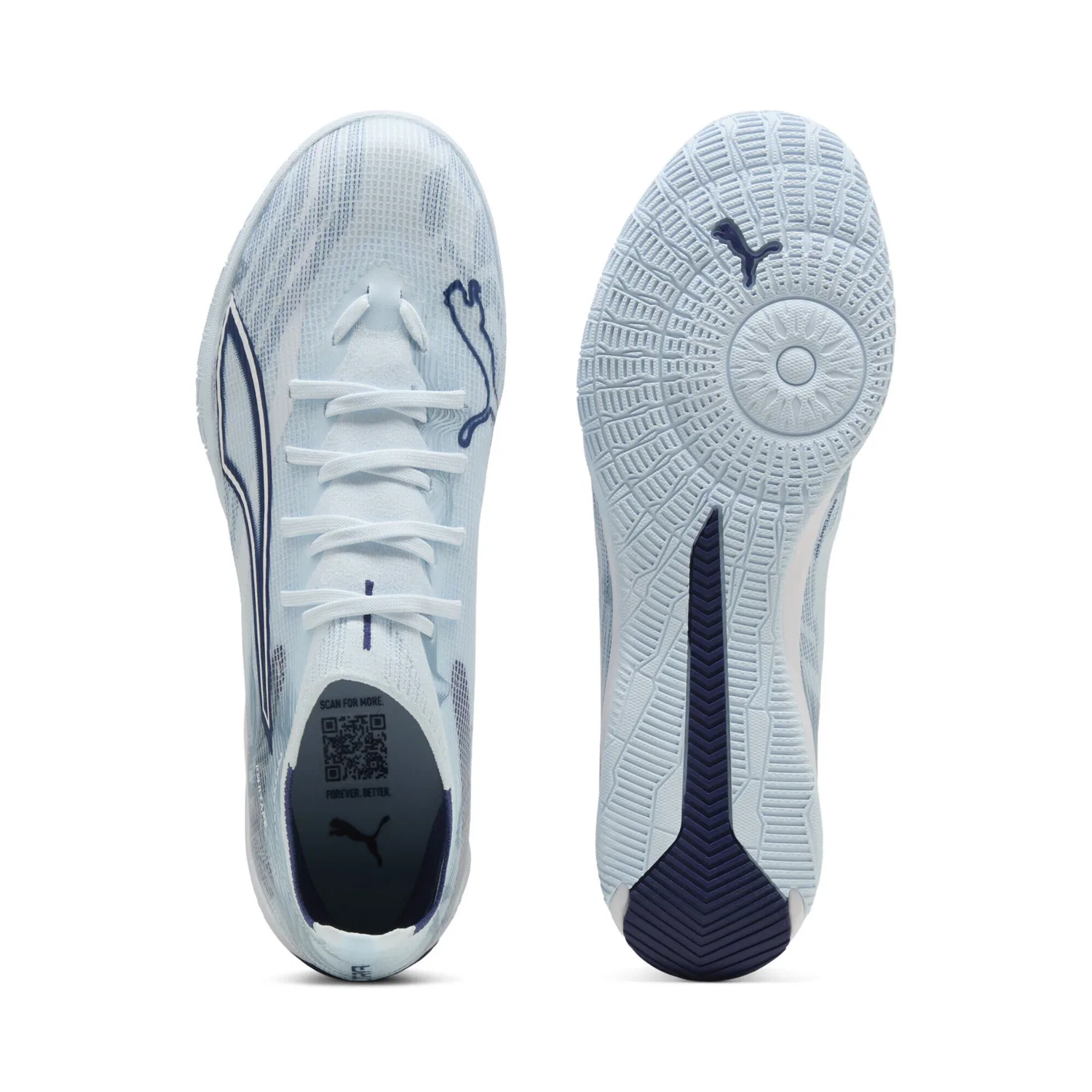 Футбольные бутсы 'Ultra 6 Match' Puma, Pastel Blue/Dark Blue — фото 3