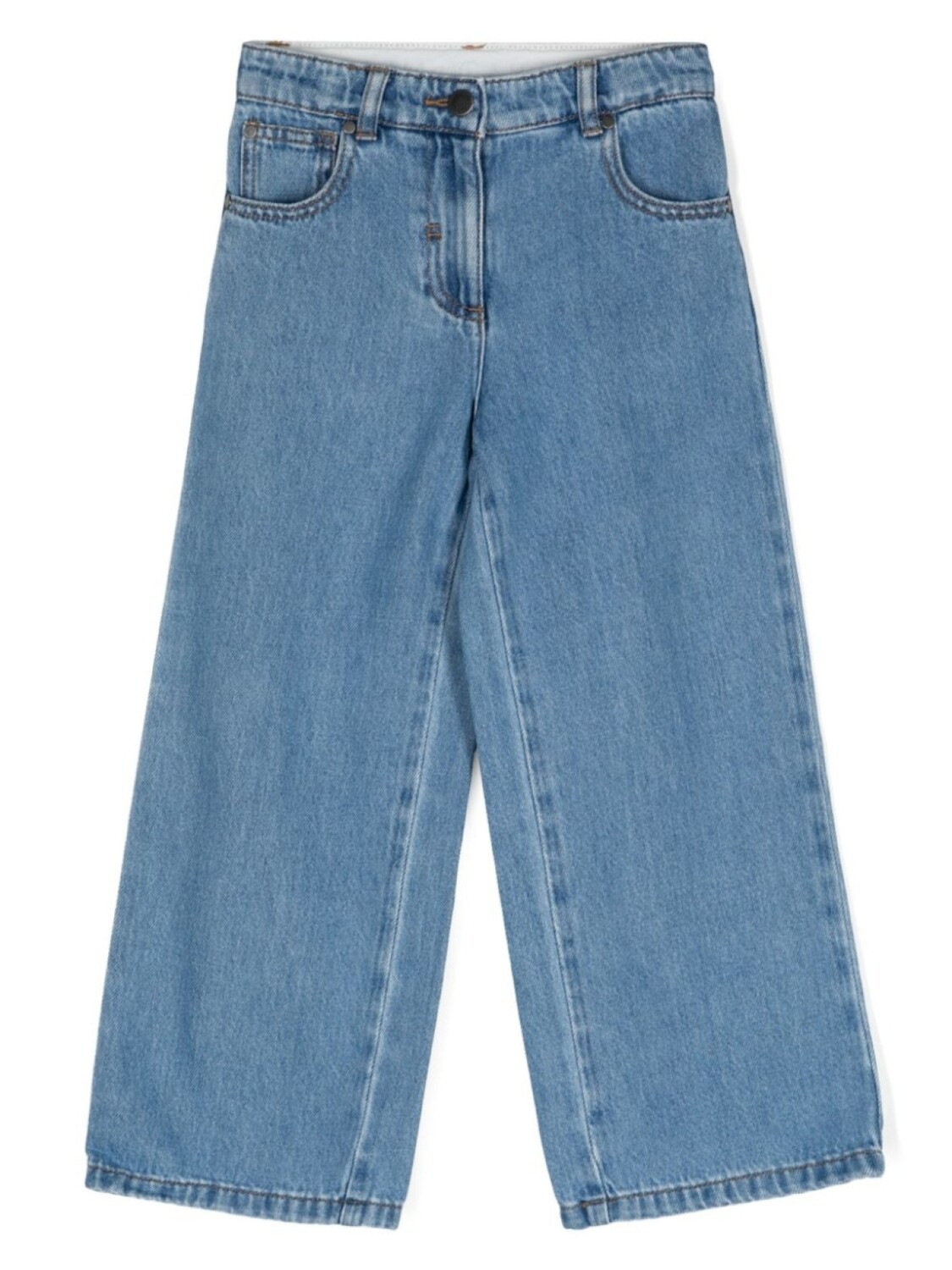 

Stella McCartney Kids джинсы прямого кроя, синий